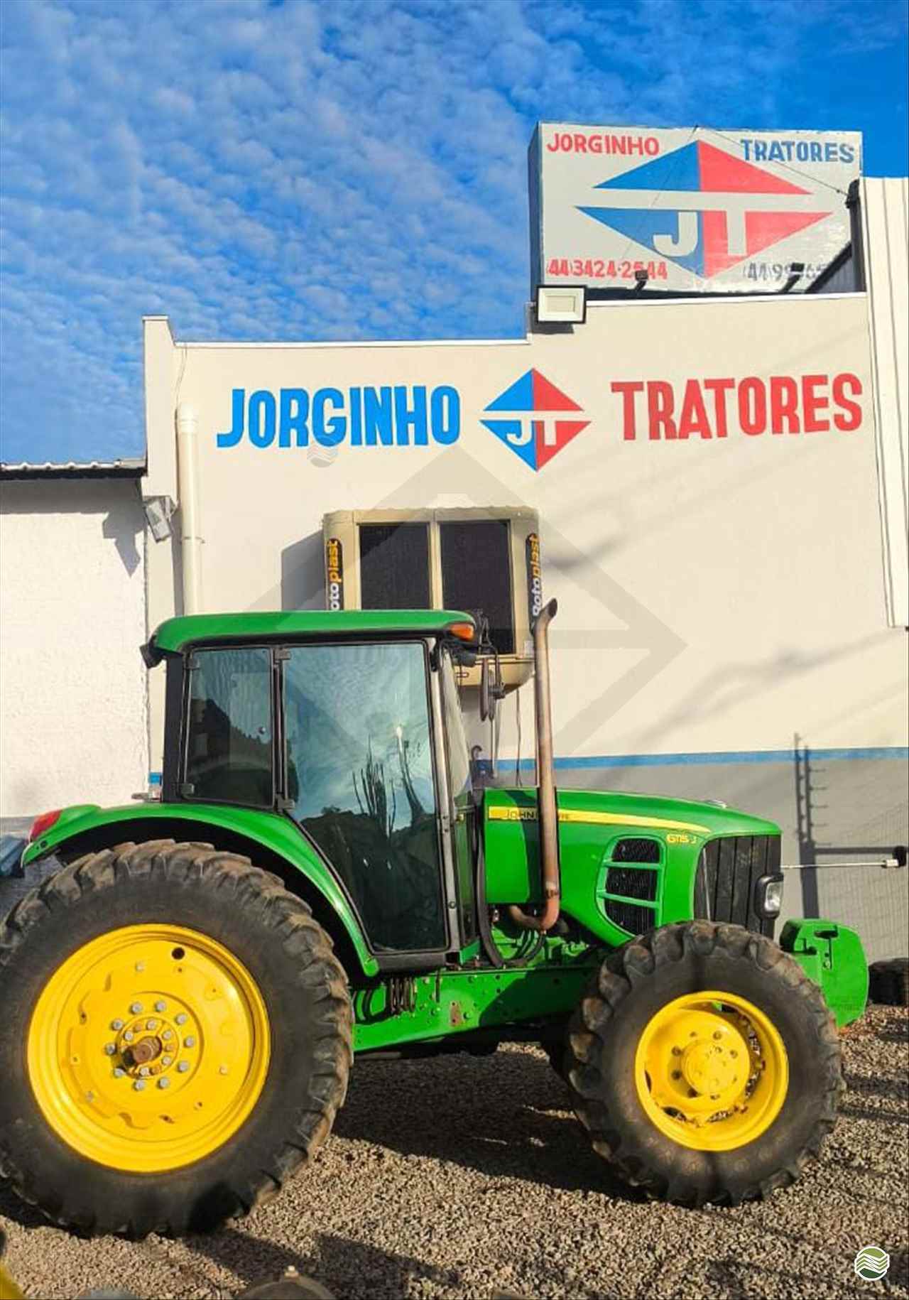 TRATOR JOHN DEERE JOHN DEERE 6115J Tração 4x4 Jorginho Tratores PARANAVAI PARANÁ PR